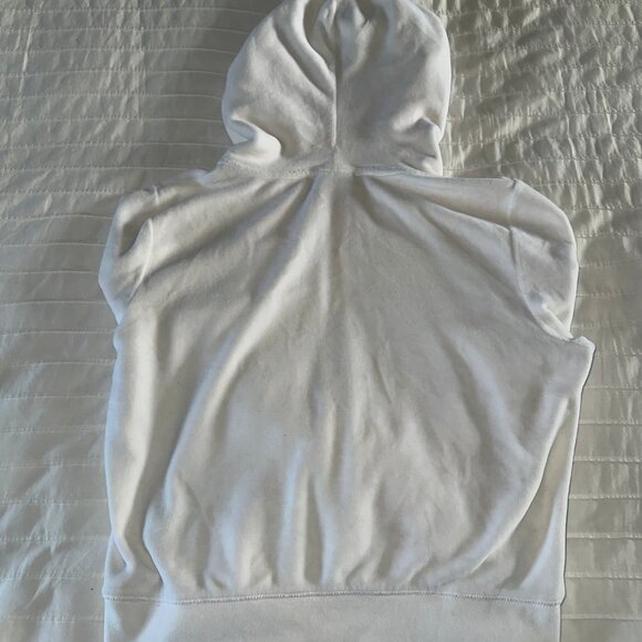 Sunday Best White Zip Up Hoodie Size Medium - Picture 4 of 6